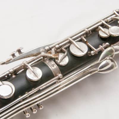 Selmer-Paris Selmer Paris Model 33 Professional Wood Bass Clarinet, Beautiful Silver, Low Eb image 6