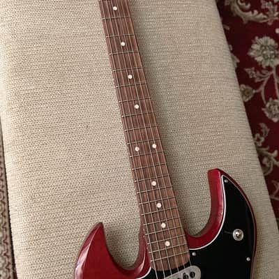 MotorAve Guitars LeMans Custom Transparent Cherry 2021 w/ Mono Case image 4