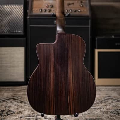 Eastman Guitars DM3 Grande Bouche Acoustic Guitar - Natural with Structured Gig Bag image 7
