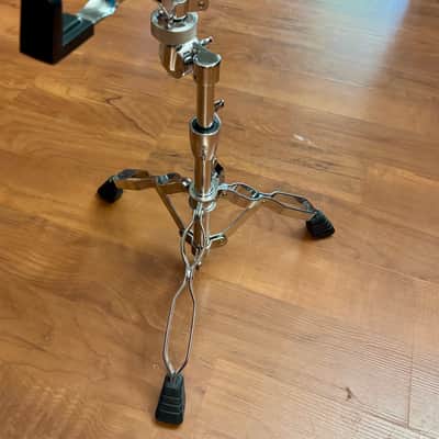 Pearl S-50 Gyro-Lock Low Double Braced Snare Drum Stand 2010s - Chrome image 2