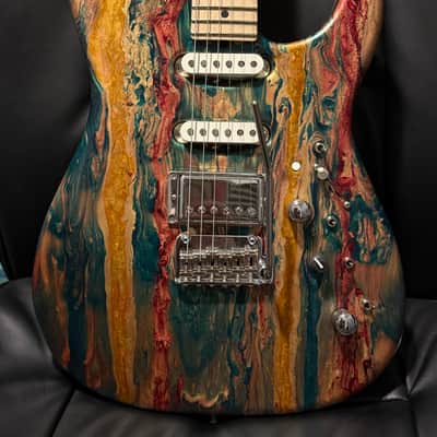 James Tyler  Studio Elite HSS with Boost and 4 toggle switches for advanced pickups settings , USA-2024, Hazmat Shmear image 5