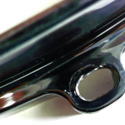 Pair of 14" 8 Lug Die Cast Hoops / Black Nickel image 6