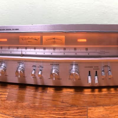 Silver Face Pioneer SX-650 Receiver 70's - Serviced! image 7