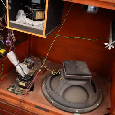 Leslie 251 Rotating Speaker Cabinet Modded for Guitar Amps #57463 image 11