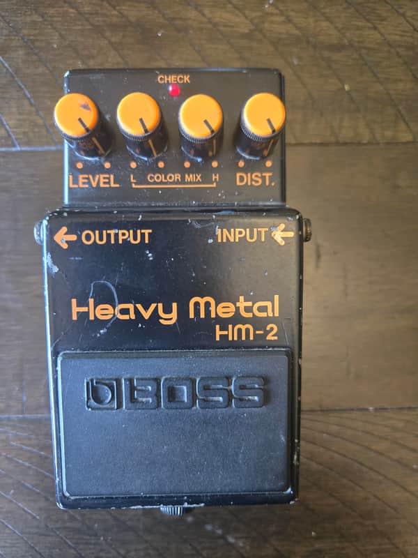 Boss HM-2 Heavy Metal (Black Label) 1988 - 1992 - Black image 1