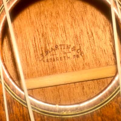 1930 Martin S0 Soprano Ukulele, Natural Mahogany image 6