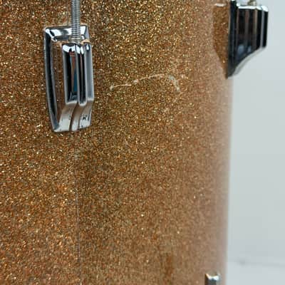Rogers 20/12/16" 60's Headliner Holiday Drum Set - Champagne Sparkle image 18