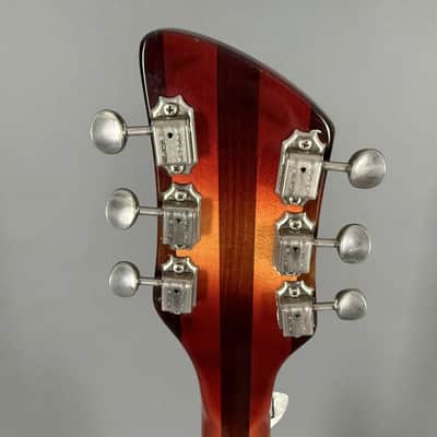 1991 Rickenbacker 381 "V69" Fireglo birdseye TOP ZUSTAND inkl. Koffer image 9