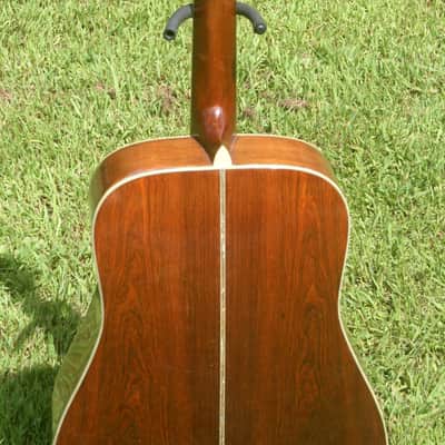 1975 Yairi YW-600 Dreadnought Guitar New Jacaranda Natural+Hard Case image 9