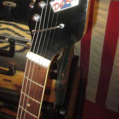 1966 Teisco Del-Rey EV-2T Californian Black image 2