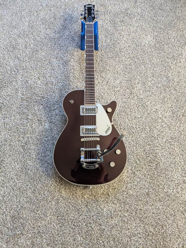 Gretsch G5230T Electromatic Jet FT with Bigsby 2025 - Present - Dark Cherry Metallic image 1
