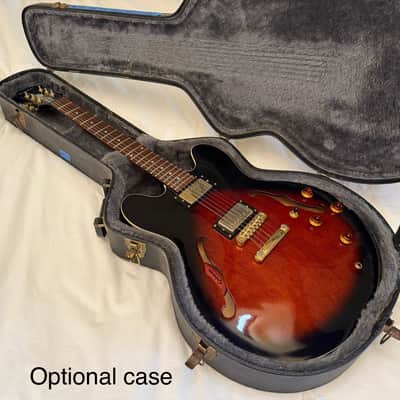 Vintage 1998 Epiphone Dot Deluxe - Made in Korea (MIK) - Cinnamon Burst (VSB) - Free Pro Setup image 24