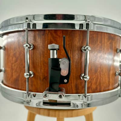 AZ Custom Drums Bubinga Stave 6.5x14 Snare Drum 2008 image 7