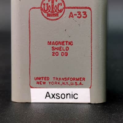 UTC A-24 Transformer UTC A-33 Magnetic Shield from 1970 API console Teletronix LA2-A - 1 image 3