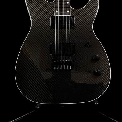 Harcom Guitars Vega Baritone, Carbon Fiber Top Custom Shop Super Strat, Extended Range image 3