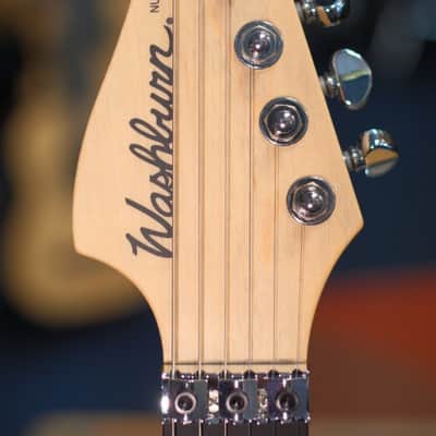Washburn N24 Nuno Bettencourt Vintage Electric Guitar, Natural Matte image 9