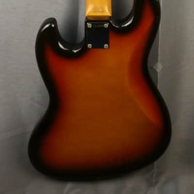 FENDER Jazz Bass JB'62-FL Fretless without inlays 1989 - 3TS Sunburst - Japan Import image 2