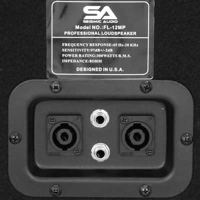 (2) SEISMIC AUDIO 12" FLOOR MONITORS Stage DJ Speakers image 7