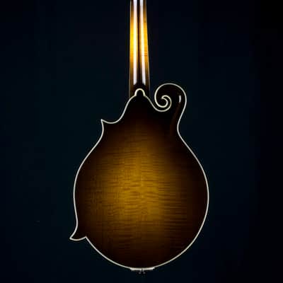 Bourgeois M5F Sunburst Full Aged Tone Adirondack Spruce and European Flamed Maple Mandolin NEW image 3