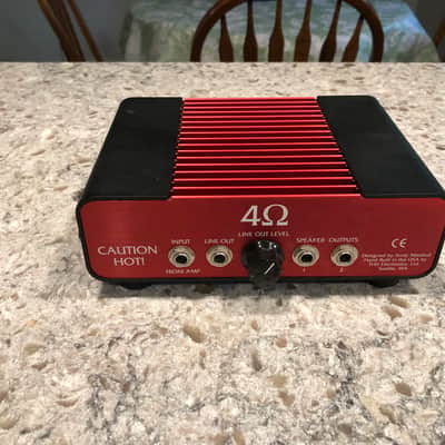 THD Hot Plate Power Attenuator - 4 Ohm 2010s - Red image 2