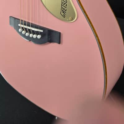 Gretsch G5021E Rancher™ Penguin™ Parlor Acoustic/Electric, Shell Pink image 3
