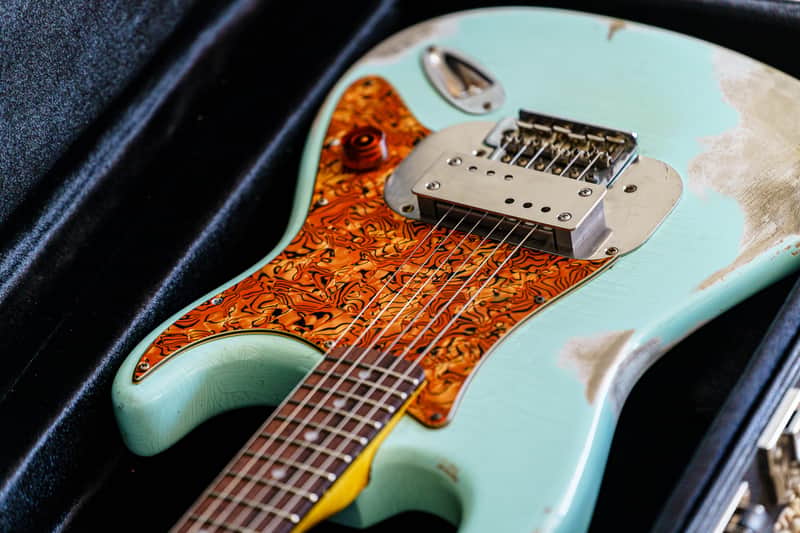 Navacaster Coodercaster Junior,  Sonic Blue image 1