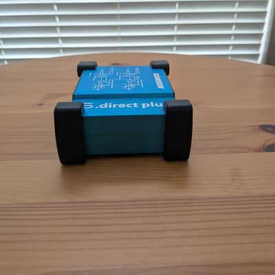 Samson S-Direct Plus S Class Mini Stereo Direct Box 2010s - Blue/Black image 3