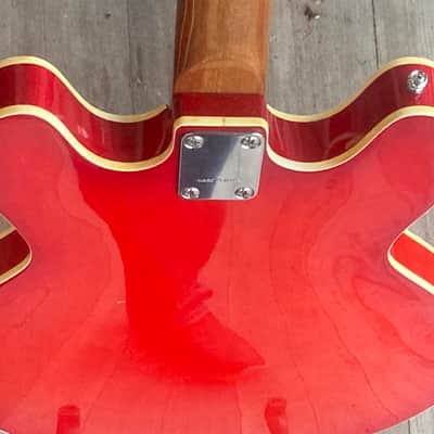 c. 1970 Galson ES-330 copy  - Cherry Red, Matsumoku Japan image 6