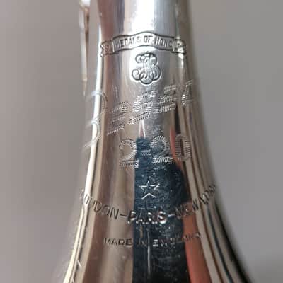 Vintage 1968 Besson 2-20 Bb Cornet – Made in England – Excellent Condition image 3
