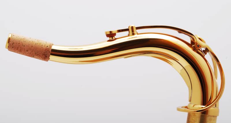 Yamaha TE1 Gold Lacquer Pro Custom E1 Tenor Saxophone Neck image 1