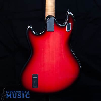 Ernie Ball Music Man StingRay HT Guitar Raspberry Burst image 7