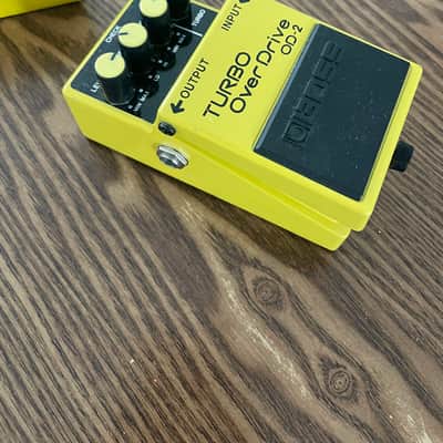 Boss OD-2 Turbo OverDrive (Black Label) 1985 - 1988 - Yellow image 3