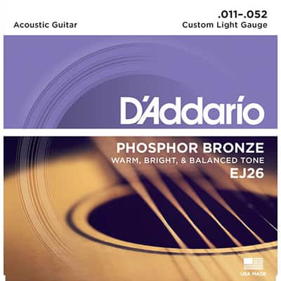 D'Addario EJ26 .011-052 image 1