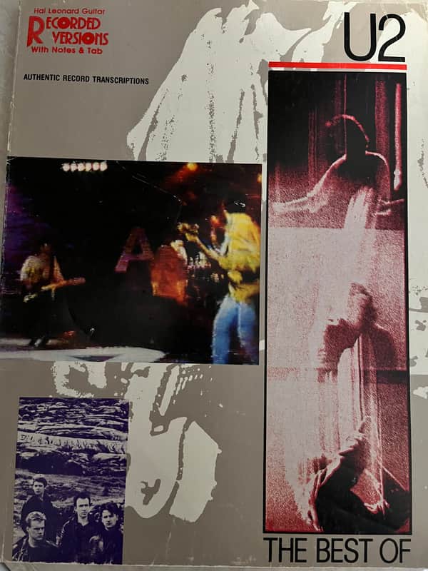 U2 - The Best Of U2 - Guitar and Bass Tab / Tablature Book image 1
