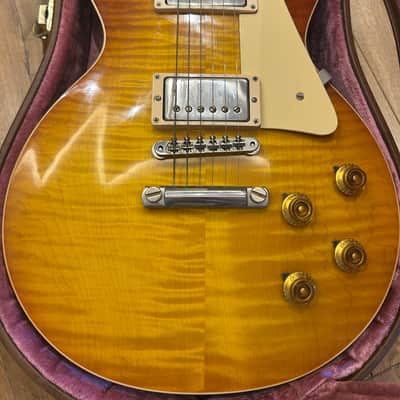 Gibson Les paul 59 60th anniversary 2019 - Orange Sunset fase image 2