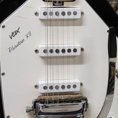1967 Vox Phantom XII 12 String Black Original Case & Candy image 4