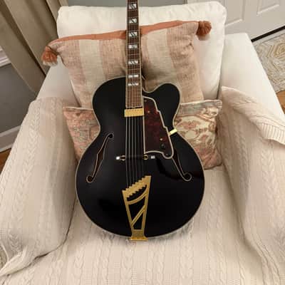 D'Angelico Excel EXL-1 Hollow Body Archtop 2010s - Black image 5