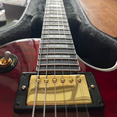 Epiphone Alex Lifeson Signature DEMO VIDEO Les Paul Custom Axcess 2023 - Present - Ruby image 3