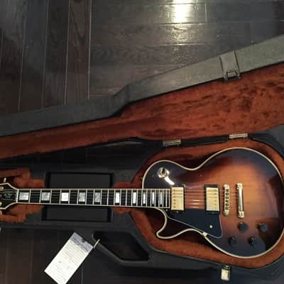 Gibson Les Paul Custom lefty left handed1981 Tobacco image 1