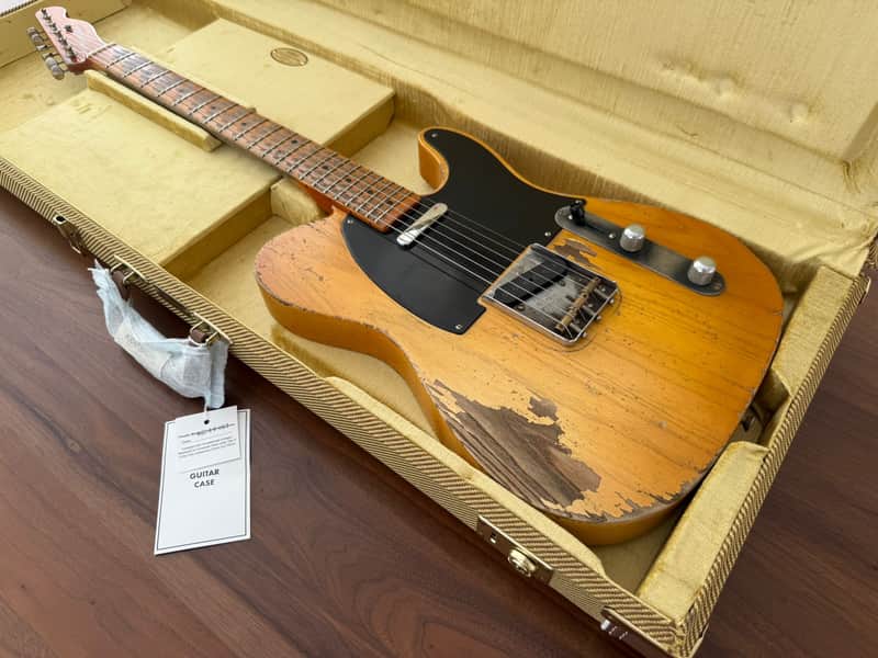 Fender Custom Shop Dale Wilson Masterbuilt ‘52 Telecaster Heavy Relic 2023 – Josefina HW Pickups image 1