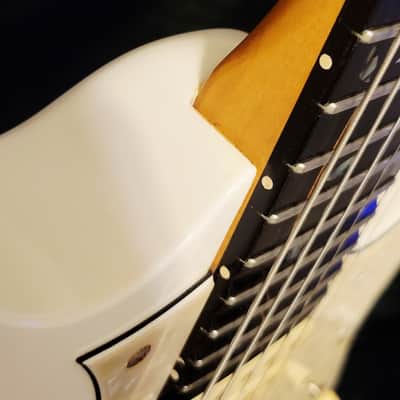 Ibanez Jem 7V 1993 White/gold Ebony Edge 1 owner EXCELLENT like EVO image 8