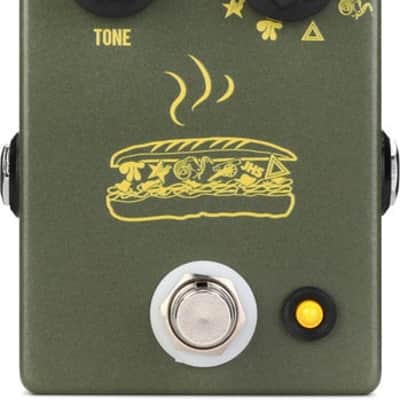 JHS Muffuletta 6-way Fuzz Pedal - Army Green image 3