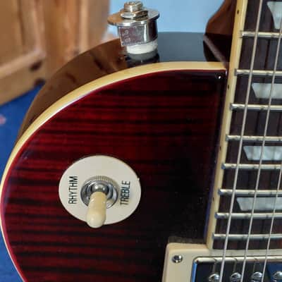 Epiphone Les Paul Tribute Plus 2016 - 2019 - Black Cherry image 7