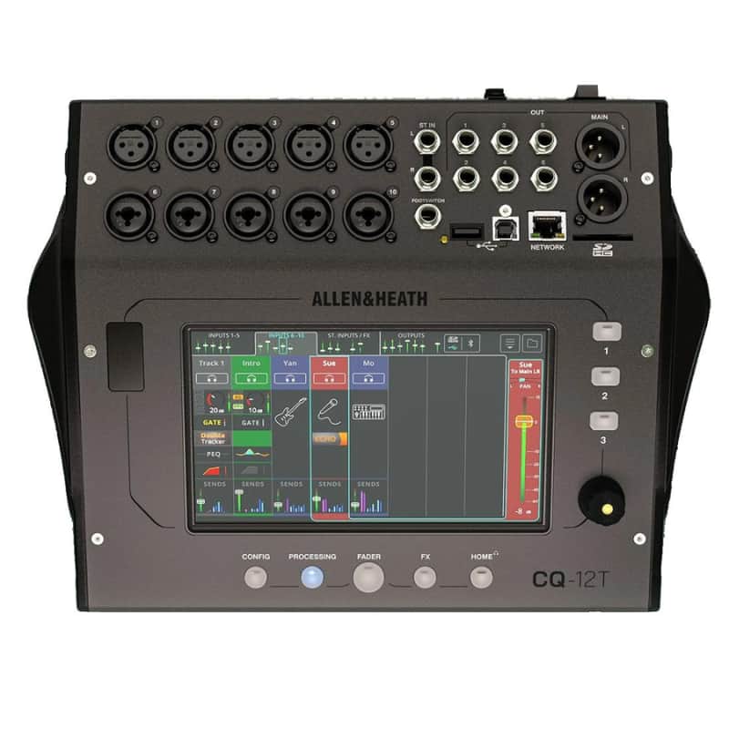 Allen & Heath CQ-12T Ultra-compact 96kHz Digital Audio Mixer image 1
