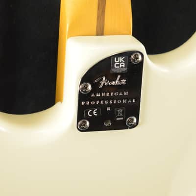 Mint Fender American Professional II Stratocaster HSS Olympic White Maple Fingerboard image 7