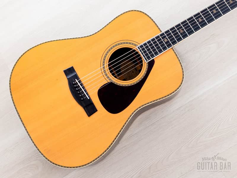 1977 Yamaha L-10 Vintage Dreadnought Acoustic Guitar, Spruce & Rosewood w/ Case & Hangtag, Japan image 1