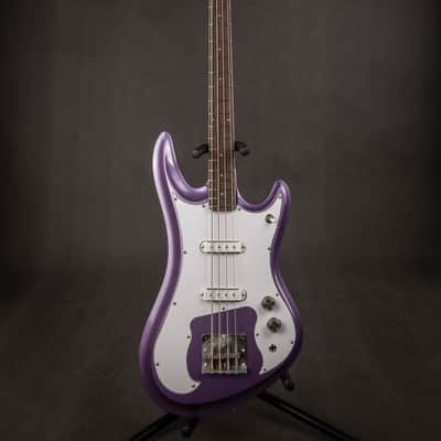 Guyatone EB-9 Sharp 5 1960s - Lavender Metallic image 25