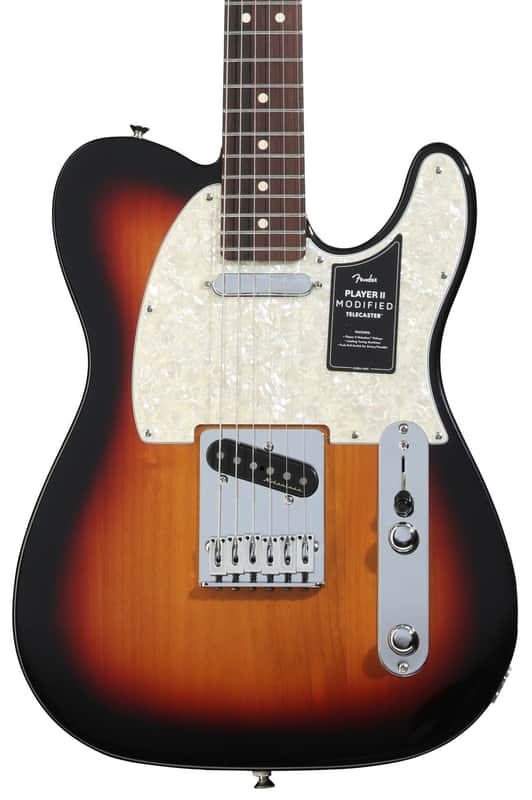 Fender Player II Modified Telecaster Electric Guitar - 3-tone Sunburst with Rosewood Fingerboard image 1