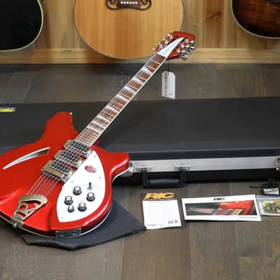 Minty & Rare! 2013 Rickenbacker 370/12 Semi-Hollow Electric Guitar Ruby Red + OHSC image 1