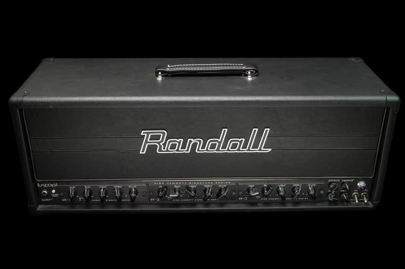 Randall RM100KH Kirk Hammett Signature MTS Series 3-Channel 100-Watt Modular Tube Guitar Amp Head image 1